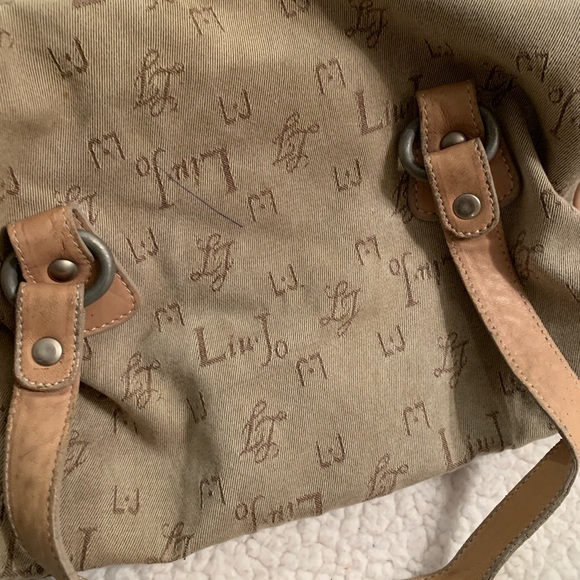Lui Jo | Slouchy Beige Handbag Pink Interior Soft - Picture 8 of 12